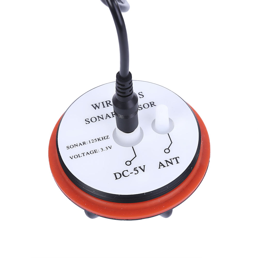 Outlife Portable Fish Finder 125KHz Wireless/Red Sonar Sensor Alarm LCD Display 