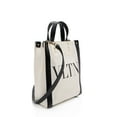 thumbnail image 2 of Pre-Owned Valentino Canvas Rockstud VLTN Grande Plage N/S Mini Tote, 2 of 2