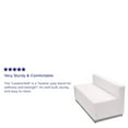 thumbnail image 3 of Flash Furniture Leather Loveseat,White ZB-803-LS-WH-GG, 3 of 6