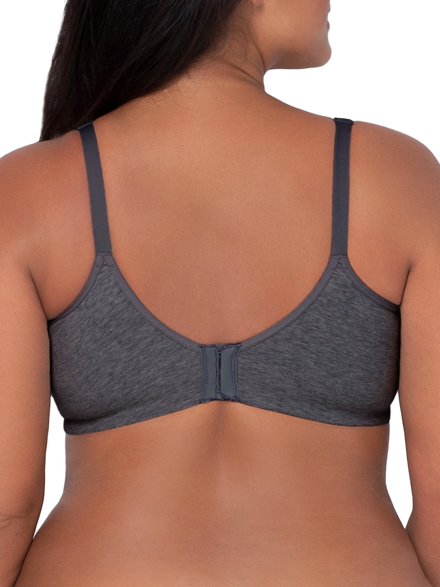 Fruit of the Loom Women's Unlined Underwire Cotton Stretch Extreme Comfort Bra, Style FT920, 2-Pack