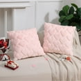 thumbnail image 6 of NANDIYNZHI Love Pillow Covers Wedding Anniversary Pillow Covers Heart Pillow Cover Plush Pillow Covers Valentines Home Decor Valentine'S Day Pillowcase Soft Throw Pillows Valentines Day Decor, 6 of 7