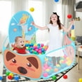 thumbnail image 2 of Children Ball Pit with Basketball Hoop, Portable Pop Up Play Tent，Indoor and Outdoor Easy Folding Ball Play Pool ,Cute Kids Toy Play Tent，Balls Not Included, 2 of 13