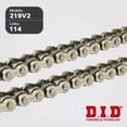 thumbnail image 2 of Cadena para motocicleta D.I.D. 219V2/SDH/S&Bx114L plateado, 2 of 7