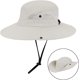 thumbnail image 5 of Women's Outdoor UV-Protection-Foldable Sun-Hats Mesh Wide-Brim Beach Fishing Hat with Ponytail-Hole, 5 of 5