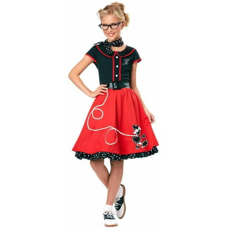 50's Sweetheart Girls' Child Halloween Costume