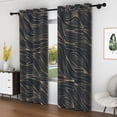 thumbnail image 4 of Lfeey Opaque Blackout Curtains for Bedroom Room Darkening Insulation and Noise Reduction, 42x72 inches, 2 Panels, 4 of 6