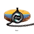 thumbnail image 3 of Maytalsory Minimalist Ukrainian Flag Pattern Necklace Show Pride With Style black 1Set, 3 of 6