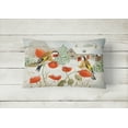 thumbnail image 2 of Carolines Treasures ASA2189PW1216 European Goldfinches Fabric Decorative Pillow, 2 of 3