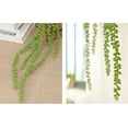 thumbnail image 5 of FRCOLOR  2 PCS Hanging Fake Plant Artificial Flower Rattan, 5 of 8
