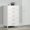 thumbnail image 1 of South Shore Gravity 5-Drawer Chest for Adult, in Pure White, 1 of 13