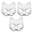 thumbnail image 1 of Fiudx Máscara Therian, Máscara de Cosplay de Halloween En Blanco Diy, Máscaras de Fiesta Pintadas a Mano, Disfraz de Mascarada para Adultos, Accesorio de Baile para Discoteca Ktv, Material de Papel R, 1 of 3