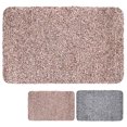 thumbnail image 1 of Clean Stepping Mud & Dirt Trapping Floor Indoor Rug Mat - Tan, 1 of 2