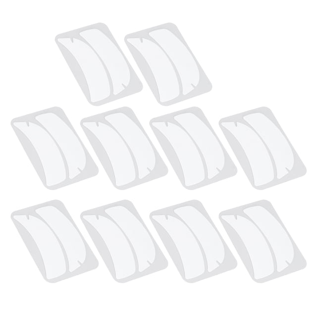 Almohadillas de extensión de pestañas NikouMX 10 pares de gel para extensiones de pestañas