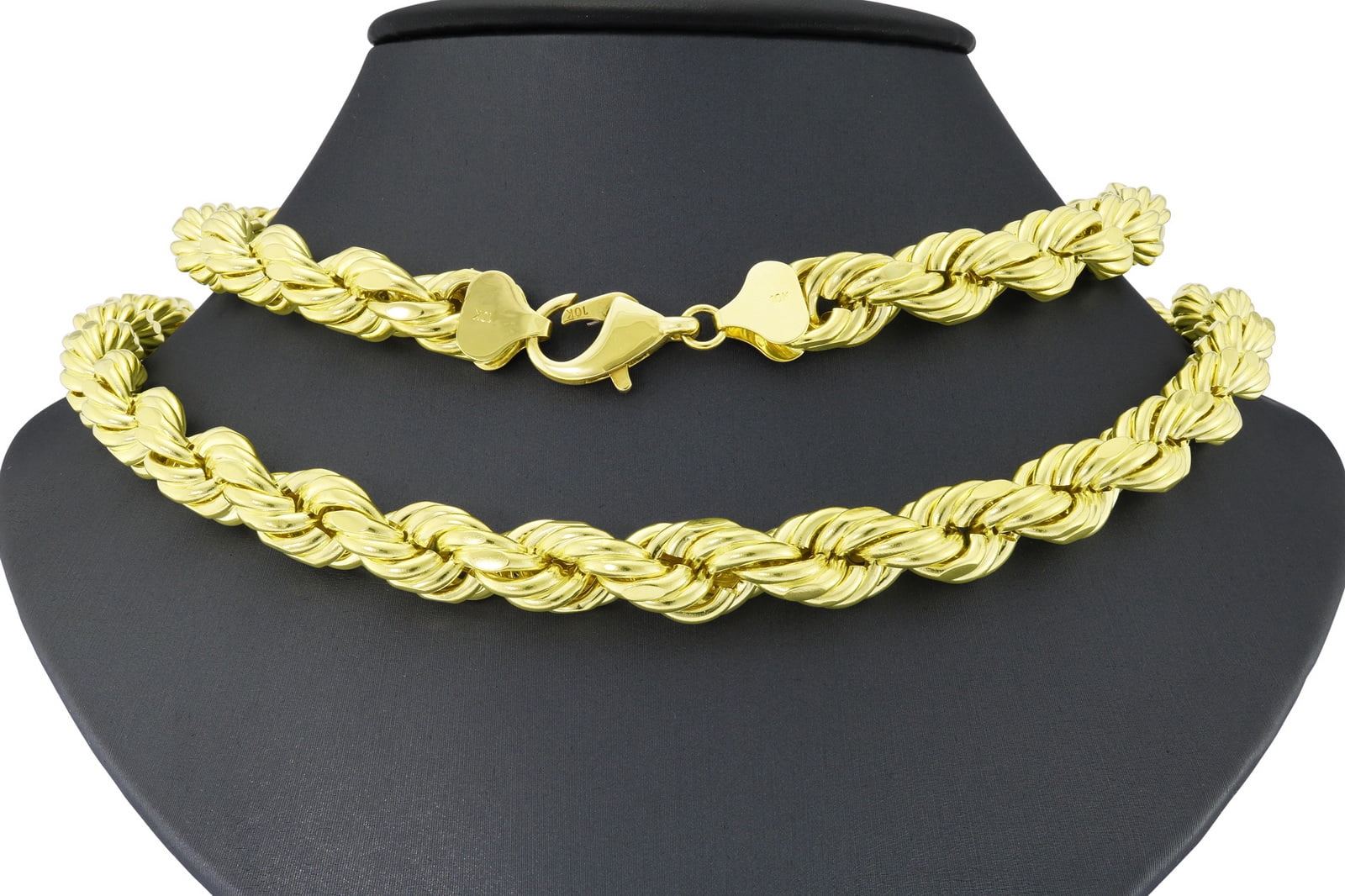 Nuragold 14k Yellow Gold 10mm Solid 