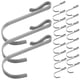 thumbnail image 1 of 20 ganchos de acero inoxidable en forma de J para colgar en la cocina, el dormitorio y la oficina, 1 of 8