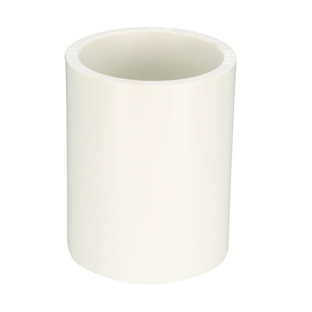 Unique Bargains 32mm Straight PVC Pipe Fitting Coupling Adapter Connector 10 Pcs