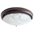 thumbnail image 1 of Lámpara De Techo Luz Ideal, Plafón 450 Chocolate Grande Círculos., 1 of 5