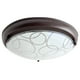 thumbnail image 1 of Lámpara De Techo Luz Ideal, Plafón 450 Chocolate Grande Círculos., 1 of 5