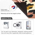 thumbnail image 2 of IAUYY Magnetic decorative sticker - 23x26 Inch PVC Refrigerator Decorative Cover, Removable DIY Art for Kitchen Appliances Unstitched Solid Color, 2 of 6