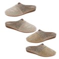 thumbnail image 3 of EeaseCA 1 Paire Version Coréenne Chaussures en Paille Harajuku Sans Talon Bas pour Fille Femme, 3 of 7