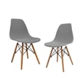 thumbnail image 2 of Sillas Minimalistas HOMEASY 2 piezas COLOR gris, 2 of 6