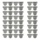 thumbnail image 3 of 24 juegos de cierres magnéticos con botón a presión para ropa, bolsos y carteras. gris, 3 of 9