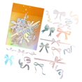 thumbnail image 4 of 45pcs Bowknot Scrapbook Stickers Cute Strong Adhesion PET Planner Stickers Decal for Diary Photo Album, 4 of 4