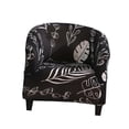 thumbnail image 1 of Fundas Elásticas s de Bañera, Funda lón, Decoración Del Hogar, de Muebles , Funda de Asiento de Sofá Individual, Fu , Negro B negro perfecl Fundas de sofá de bañera, 1 of 8