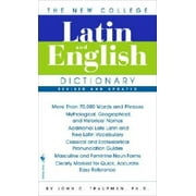 The Bantam New College Latin & English Dictionary (English and Latin Edition), Pre-Owned (Paperback)