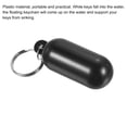 thumbnail image 4 of Uxcell Floating Keychains Marine Sailing Key Chain Buoyant Keyrings Black, 4 of 6