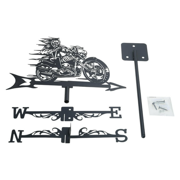 Decorative Iron Weather Vane Weathervane Perfect for Roofs and Outdoor Garden Courtyard Decoration Winds Direction Tool