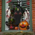 thumbnail image 5 of Halloween Window Stickers, Spooky PVC Glass Decals with Ghosts Pumpkins Bats, Peel and Stick Decorations for Windows Balcony Glass Doors Party, 5 of 5