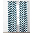 thumbnail image 1 of Mainstays Chevron Geo Window Curtains 2 Pack, 1 of 1