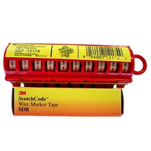 3M Sdr-T3 Wire Marker Tape - Package Qty 10