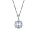 thumbnail image 4 of Lafonn Classic Sterling Silver Platinum Plated Lassire Simulated Diamond Necklace (2.3 CTTW), 4 of 5