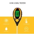 thumbnail image 3 of Soil Tester 4 in 1 Soil Tester PH Meter, Sunlight, Temperature, Hygrometer, 3 of 5