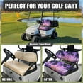 thumbnail image 4 of Uorisanigo Hawaii Palm Tree Scenery Universal Golf Cart Seat Covers Club Car Breathable Golf Cart Front Seat Cover Elastic Golf Cart Front Seat Cover Fits 2-Person Seats for EZGO Club Car, 4 of 7