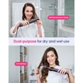 thumbnail image 6 of Bopcal 360°Airflow Styler Curling Iron - Dual Voltage Curling Iron for Travel, Hair Straightener and Curler 2 in 1, Automatic shutdown, Anti-Tangle, Blue, 6 of 8