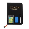 thumbnail image 4 of Tablero táctico de entrenador con cremallera magnética, tablero táctico de fútbol, tablero táctico de entrenador, tablero de estrategia plegable con portapapeles para bolígrafos, oferta, 1 juego, 4 of 5