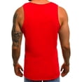 thumbnail image 5 of Mens Plus Size Shirts Fashion Personality Men's Summer Casual Slim Sleeveless T Shirt Top Blouse, 5 of 6
