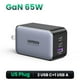 thumbnail image 1 of Cargador UGREEN 65W GaN de carga rápida 4,0 3,0 tipo C PD cargador USB para iPhone 14 13 12 Pro Max cargador rápido para ordenador portátil cargador PD Tan Jianjun  unisex, 1 of 2