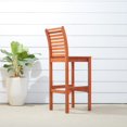 thumbnail image 2 of Malibu Outdoor Patio Wood Bar Chair, 2 of 4