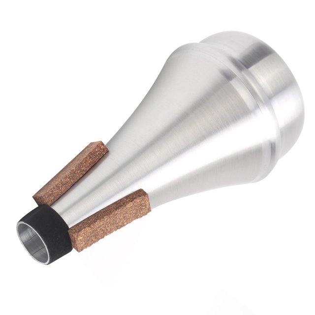 Trumpet Mute, Aluminum Trumpet Straight Mute Trumpet Gifts Trumpet Practice Mute Practice Trumpet Mute Trumpet Wall Mount With Great Workmanship For Home