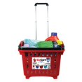 thumbnail image 1 of Carrito de supermercado dbest products GoCart rojo con capacidad de 45 kg, 1 of 6