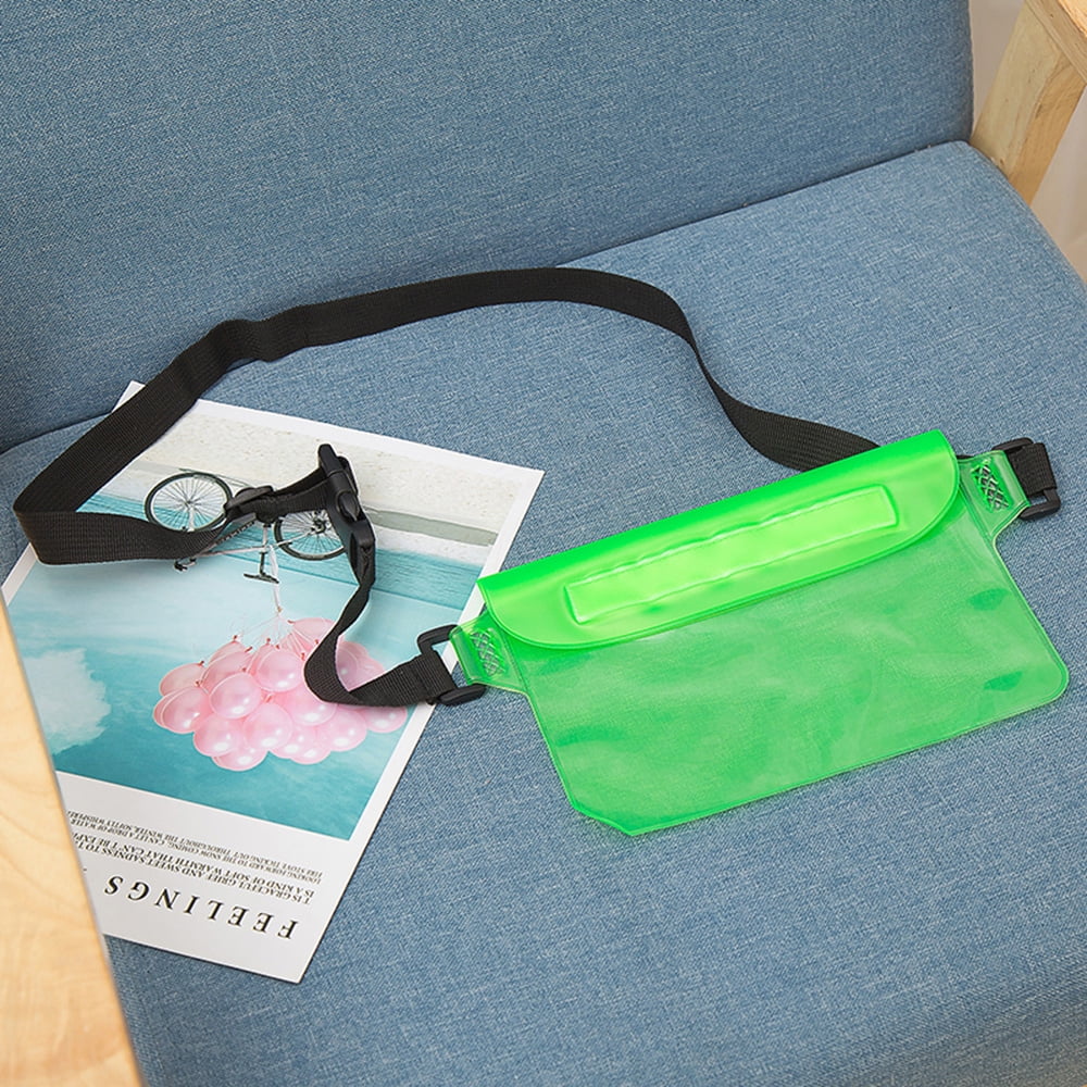 Waterproof Pouch with Adjustable Waist Strap Waterproof Waist Bag For