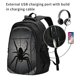 thumbnail image 2 of Disketp Black Spiders Mochila de Viaje Estampada para Laptop con Puerto de Carga USB, Mochila Impermeable para Computadora – Regalo para Hombres y Mujeres, 2 of 7