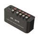 thumbnail image 4 of M Buder Switcher RCA de 4 Vías Multifuncional 4 en 1 Salida Selector de Switch Estéreo con Control Remoto IR, 4 of 9