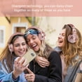thumbnail image 3 of OneOdio Wired over-Ear Headphones for Women Girls Dual Plugs with Mic for Keybord Piano Guitar Drum-Pink, 3 of 10