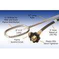 thumbnail image 3 of Flame King Propane Fire Starter Torch Head with Self Ignition, Adjustable Flame, for Fire Pits, Grills & Wood Ovens, 1 Pack, 3 of 8