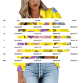 thumbnail image 3 of QASIEATN Button Down Shirts for Women Butterfly Dress Shirts Long Sleeve Blouse Work Tops Summer Blouse Fashion Clothing, 3 of 5